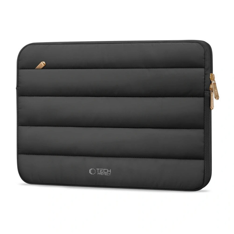 Tech-Protect Fluffy portatīvā datora maciņš 15-16", melns