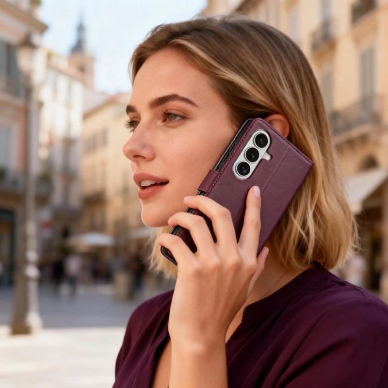 Tech-Protect maciņa futrālis Samsung Galaxy A36 / A56 / A37 5G, bordo