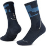 Buff Merino MW Crew zeķes MWC2, Night Blue, L