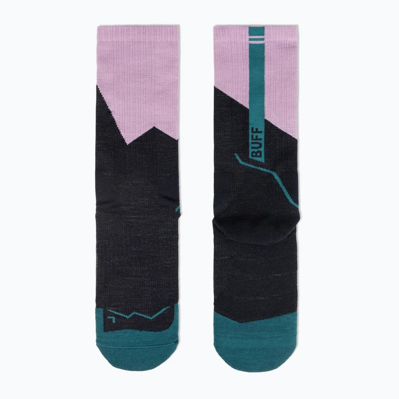 Buff Merino MW Crew zeķes MWC1, Orchid, L