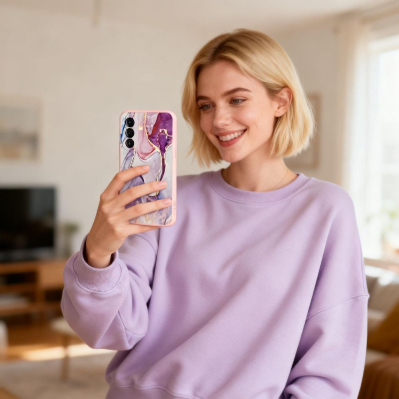 Tech-Protect Icon vāciņš Samsung Galaxy A27 5G, Marble