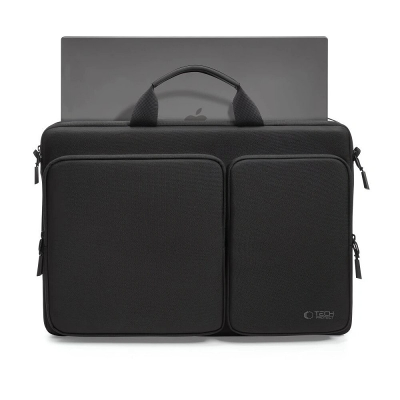 Tech-Protect Defender Bag klēpjdatora soma 17", melna