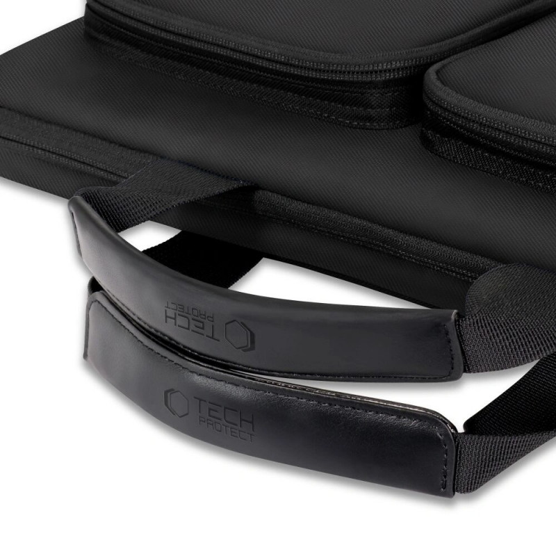 Tech-Protect Defender Bag klēpjdatora soma 17", melna