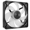 Corsair RS120 II ARGB 120 mm ventilators CO-9051069-WW, PWM, melns