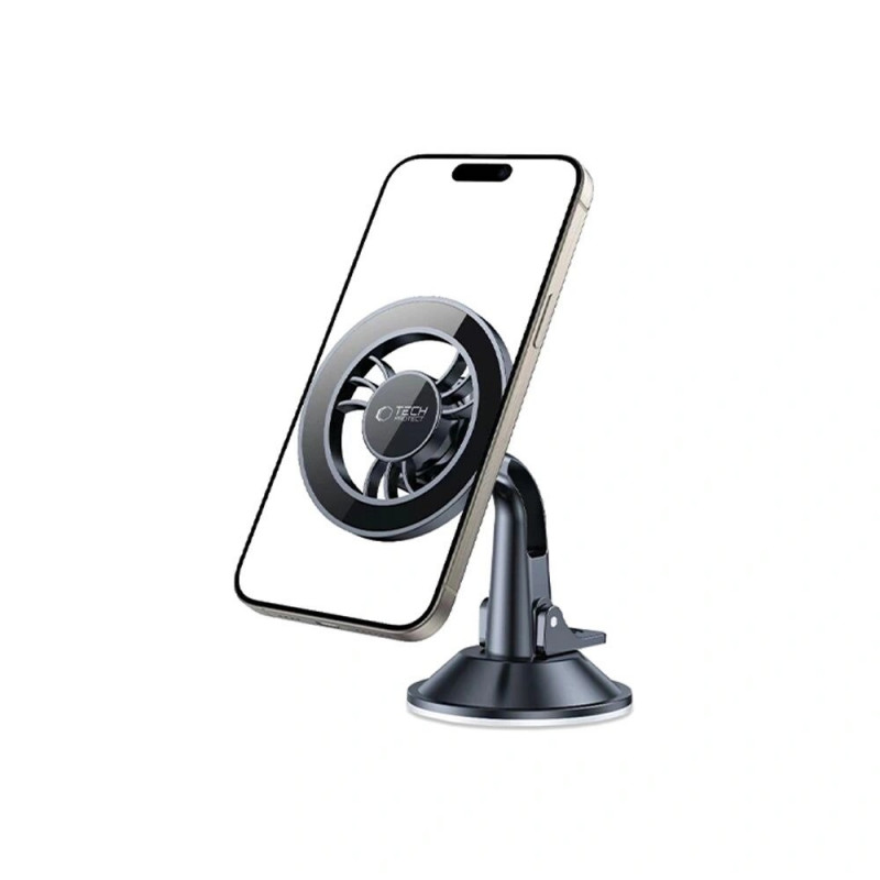 Tech-Protect N56 Magnetic MagSafe Dashboard Short Car Mount THP3904, melns