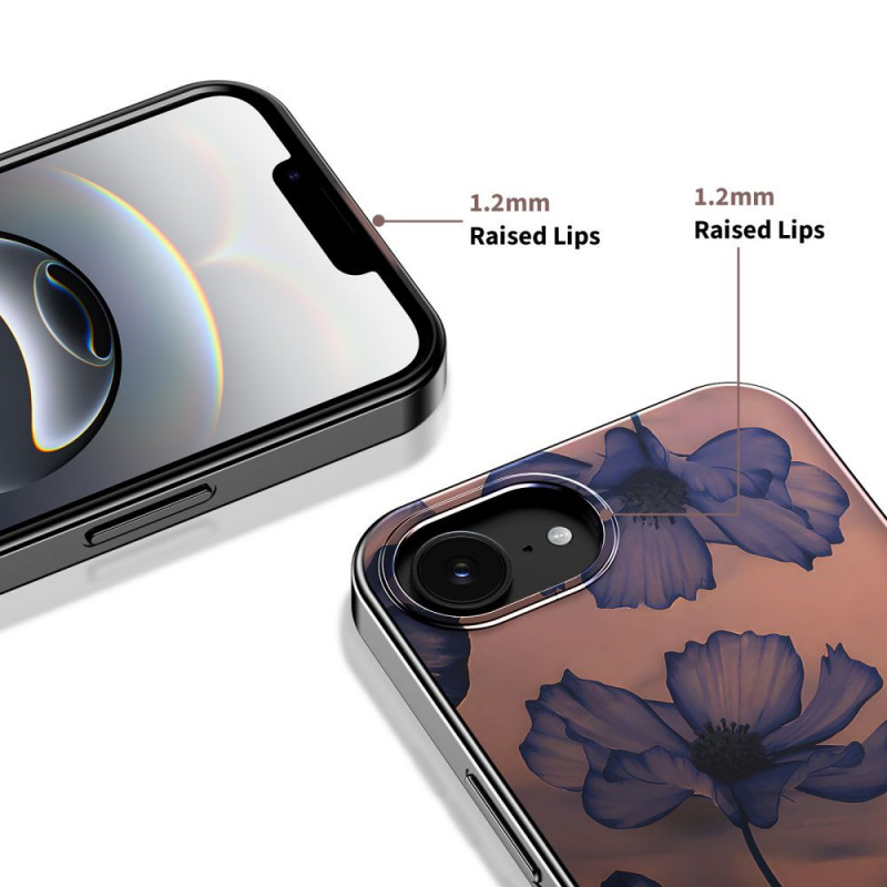 Tech-Protect Lamano MagSafe vāciņš Apple iPhone 16e / 17e, brūnā un purpura krāsā (Velvet Night)