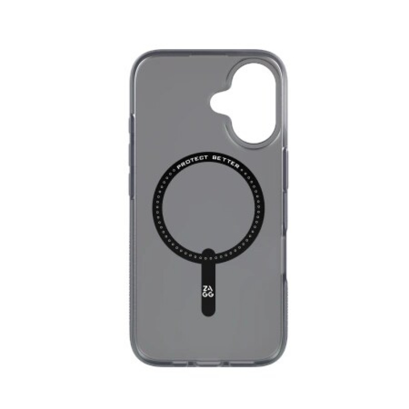 ZAGG Milan Snap aizmugures vāciņš Apple iPhone 16 ZAG139, MagSafe, Raven Feather