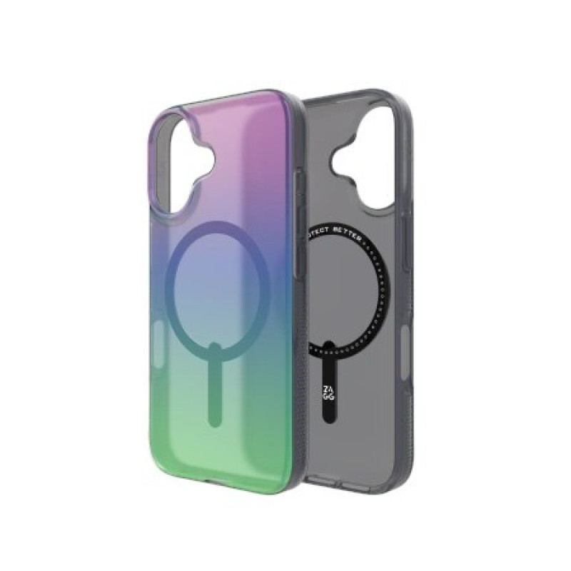 ZAGG Milan Snap aizmugures vāciņš Apple iPhone 16 ZAG139, MagSafe, Raven Feather