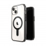 Speck Presidio Perfect-Clear ClickLock & MagSafe SPK526 apvalks Apple iPhone 15 / 14 / 13, Clear / Frosted Black / Slate Grey