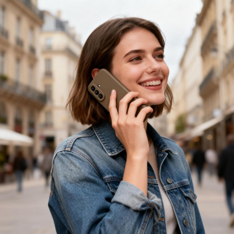 Tech-Protect Icon silikona vāciņš Samsung Galaxy A27 5G, brūns