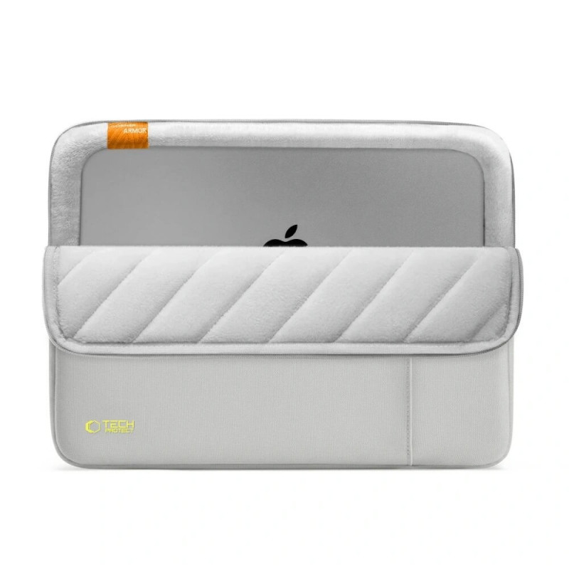 Tech-Protect Defender portatīvā datora soma 15-16 collas, Crayon Grey