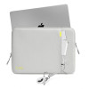 Tech-Protect Defender portatīvā datora soma 15-16 collas, Crayon Grey