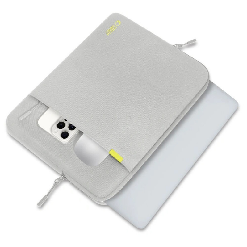 Tech-Protect Defender portatīvā datora soma 15-16 collas, Crayon Grey