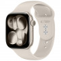 Tech-Protect silikona siksniņa Apple Watch 8 / 9 / 10 / 11 / 12 / SE / Ultra 44/45/46/49 mm, Starlight