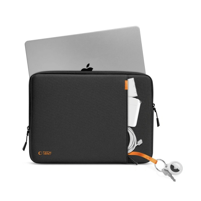 Tech-Protect Defender portatīvā datora maciņš 15-16", melns