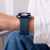 Tech-Protect silikona siksniņa Apple Watch 8 / 9 / 10 / 11 / 12 / SE / Ultra 44/45/46/49 mm, Navy Blue