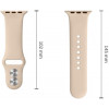 Tech-Protect silikona siksniņa Apple Watch 8 / 9 / 10 / 11 / 12 / SE / Ultra 44/45/46/49 mm, Walnut