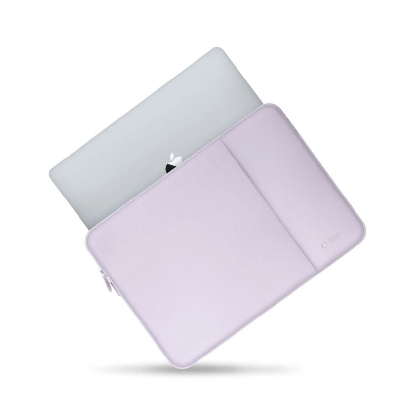 Tech-Protect neoprēna portatīvā datora maciņš 15-16", mauve