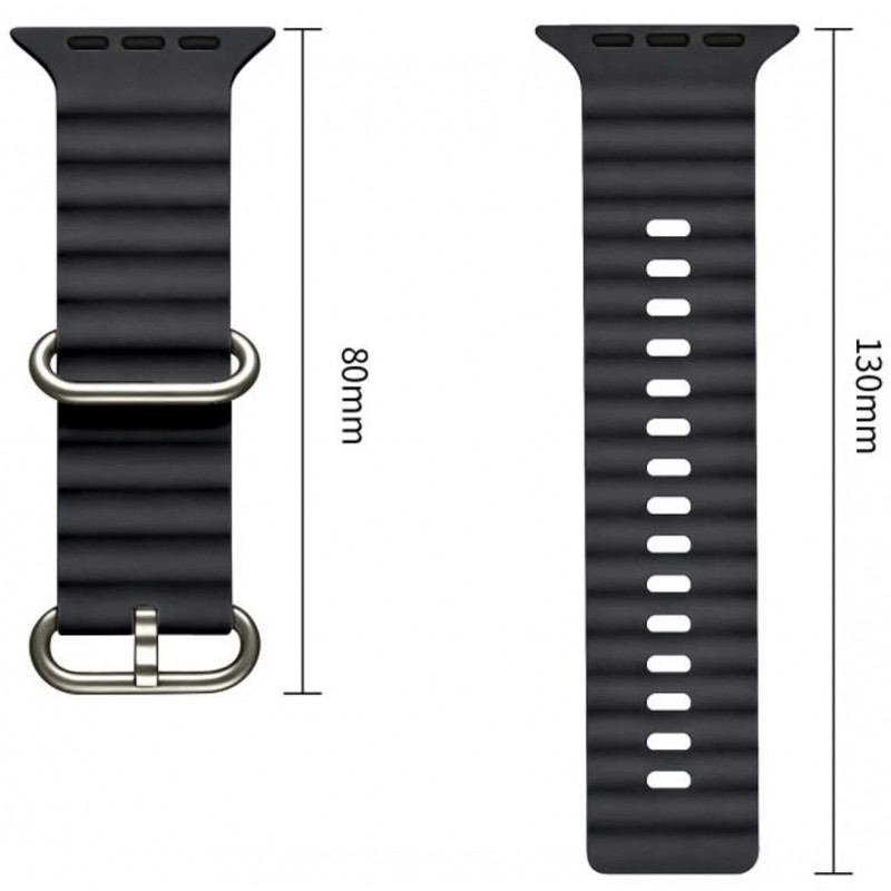 Tech-Protect Iconband Pro Apple Watch 8 / 9 / 10 / 11 / 12 / SE / Ultra 44/45/46/49 mm siksniņa, Charcoal Grey