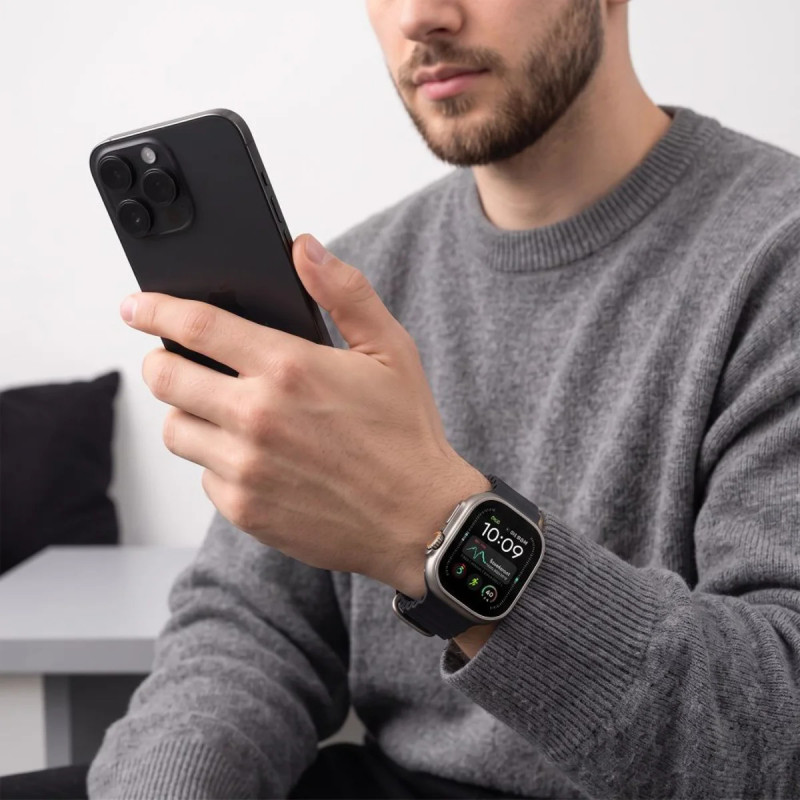 Tech-Protect Iconband Pro Apple Watch 8 / 9 / 10 / 11 / 12 / SE / Ultra 44/45/46/49 mm siksniņa, Charcoal Grey