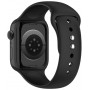 Tech-Protect silikona siksniņa Apple Watch 8 / 9 / 10 / 11 / 12 / SE / Ultra 44/45/46/49 mm, melna