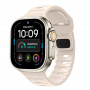 Tech-Protect Silicone Line Apple Watch 8 / 9 / 10 / 11 / 12 / SE / Ultra 44/45/46/49 mm siksniņa, Stone