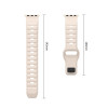 Tech-Protect Silicone Line Apple Watch 8 / 9 / 10 / 11 / 12 / SE / Ultra 44/45/46/49 mm siksniņa, Stone
