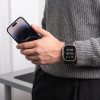 Tech-Protect Silicone Line Apple Watch 8 / 9 / 10 / 11 / 12 / SE / Ultra 44/45/46/49 mm siksniņa, melna