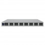 Ubiquiti UniFi Switch 32x QSFP28 100 Gbit, pārvaldāms, 19" stiprināms statnē, 1,3" skārienekrāns