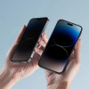 Tech-Protect Anti Spy Glass Pro+ privātuma rūdītais stikls Apple iPhone 17e / 16e / 14 / 13 Pro / 13 (2 gab.), melns