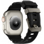 Tech-Protect Motion Apple Watch 8 / 9 / 10 / 11 / 12 / SE / Ultra 44/45/46/49 mm siksniņa, melna