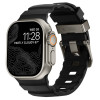 Tech-Protect Motion Apple Watch 8 / 9 / 10 / 11 / 12 / SE / Ultra 44/45/46/49 mm siksniņa, melna