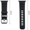 Tech-Protect Motion Apple Watch 8 / 9 / 10 / 11 / 12 / SE / Ultra 44/45/46/49 mm siksniņa, melna