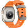 Tech-Protect Motion Apple Watch 8 / 9 / 10 / 11 / 12 / SE / Ultra 44/45/46/49 mm siksniņa, Signal Orange