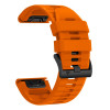 Tech-Protect silikona siksniņa Garmin Fenix 5 / 6 / 6 Pro / 7 / 8 / 8 Pro / E / 9 / 9 Pro 51 mm, Signal Orange