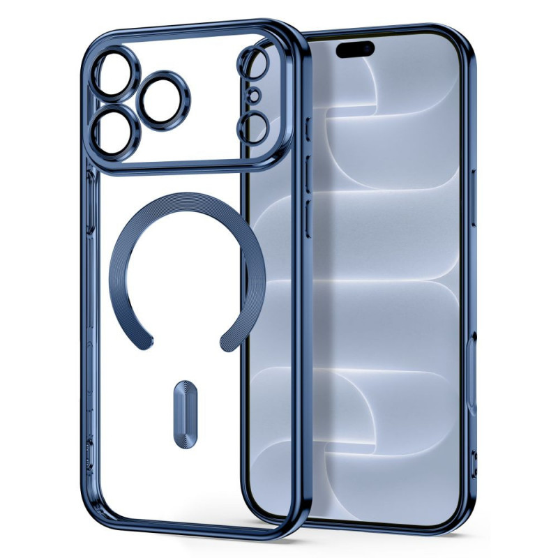Tech-Protect Magflex MagSafe vāciņš Apple iPhone 17 Pro Max / 18 Pro Max, spīdīgi gaiši zils