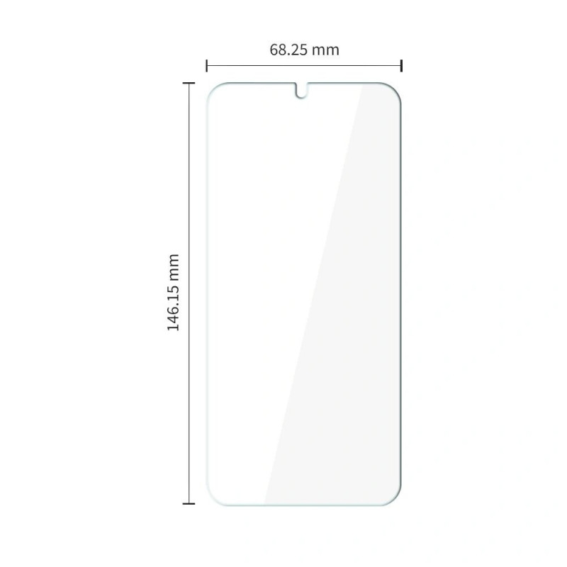 Tech-Protect Glass Fit+ rūdītais stikls Samsung Galaxy S26 (2 gab.), caurspīdīgs