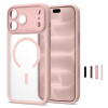 Tech-Protect MagPeak MagSafe CC Apple iPhone 17 Pro Max / 18 Pro Max vāciņš THP6115, matēti rozā