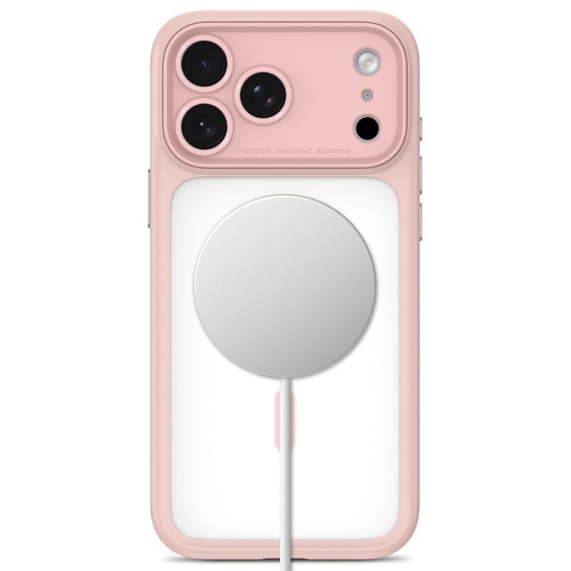 Tech-Protect MagPeak MagSafe CC Apple iPhone 17 Pro Max / 18 Pro Max vāciņš THP6115, matēti rozā