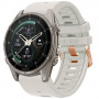 Tech-Protect silikona pulksteņa siksniņa Garmin Fenix 5s / 5s Plus / 6s / 6s Pro / 7s / 8 / 9 / 9 Pro 43 mm, Fog Grey