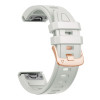 Tech-Protect silikona pulksteņa siksniņa Garmin Fenix 5s / 5s Plus / 6s / 6s Pro / 7s / 8 / 9 / 9 Pro 43 mm, Fog Grey
