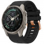 Tech-Protect silikona pulksteņa siksniņa Garmin Fenix 5s / 5s Plus / 6s / 6s Pro / 7s / 8 / 9 / 9 Pro 43 mm, melna