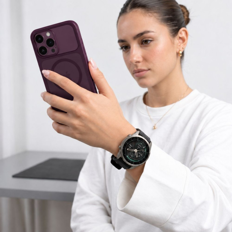 Tech-Protect silikona pulksteņa siksniņa Garmin Fenix 5s / 5s Plus / 6s / 6s Pro / 7s / 8 / 9 / 9 Pro 43 mm, melna