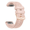 Tech-Protect silikona pulksteņa siksniņa Garmin Fenix 5s / 5s Plus / 6s / 6s Pro / 7s / 8 / 9 / 9 Pro 43 mm, Powder Pink