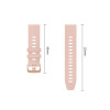 Tech-Protect silikona pulksteņa siksniņa Garmin Fenix 5s / 5s Plus / 6s / 6s Pro / 7s / 8 / 9 / 9 Pro 43 mm, Powder Pink