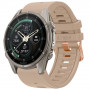 Tech-Protect silikona pulksteņa siksniņa Garmin Fenix 5s / 5s Plus / 6s / 6s Pro / 7s / 8 / 9 / 9 Pro 43 mm, Walnut