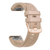 Tech-Protect silikona pulksteņa siksniņa Garmin Fenix 5s / 5s Plus / 6s / 6s Pro / 7s / 8 / 9 / 9 Pro 43 mm, Walnut