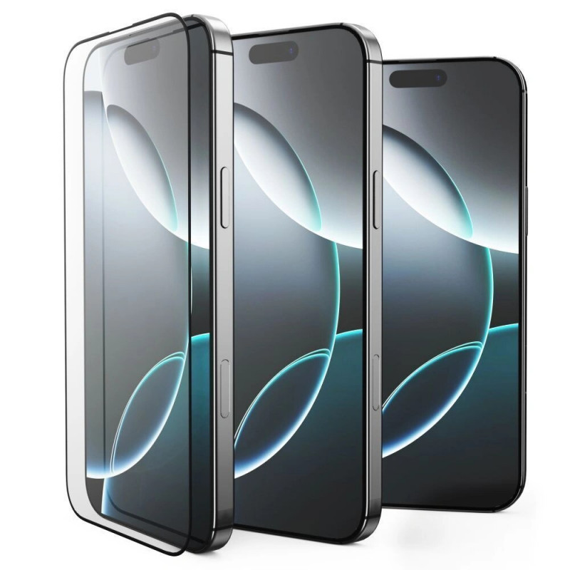 Tech-Protect Glass Fit+ rūdītais stikls Xiaomi Redmi Note 15 Pro 5G (2 gab.), melns