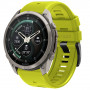 Tech-Protect silikona pulksteņa siksniņa Garmin Fenix 5 / 6 / 6 Pro / 7 / 8 / 8 Pro / E / 9 / 9 Pro 47 mm, Volt Lime
