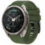 Tech-Protect silikona pulksteņa siksniņa Garmin Fenix 5 / 6 / 6 Pro / 7 / 8 / 8 Pro / E / 9 / 9 Pro 47 mm, Military Green